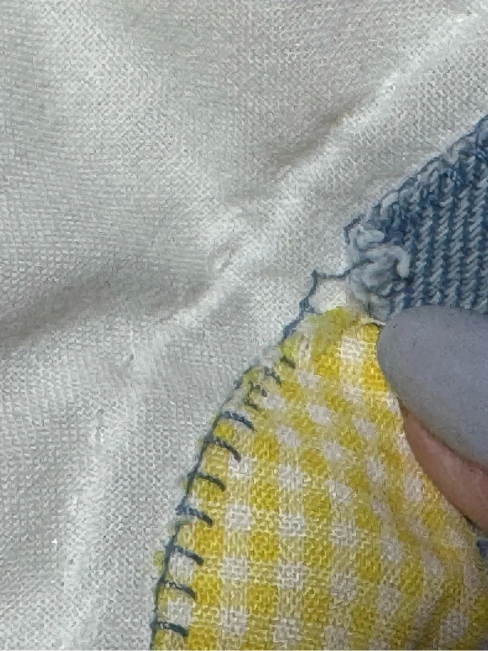 Vintage 1993 KIDS IN OVERALLS Colorful Quilt 64